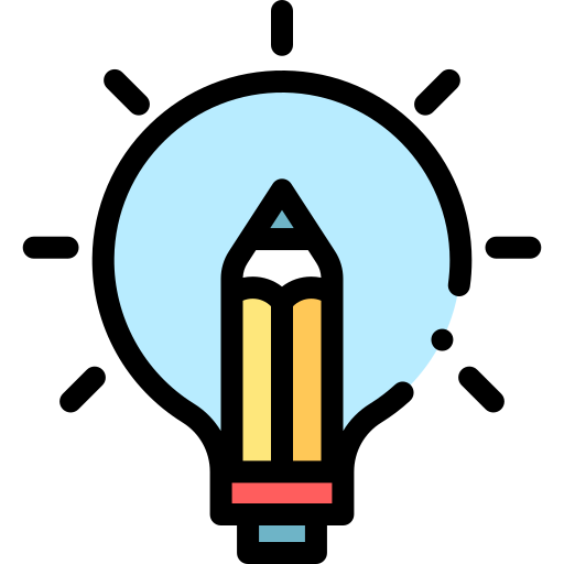 Bulb representing idea